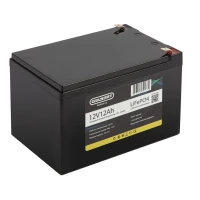 Литиевый тяговый аккумулятор Gelbert LiFePO4 (12V/12Ah/12A/144Wh) [6-DZF-12, 6-DZM-12]